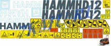 Стикеры для катка Hamm HD12vt